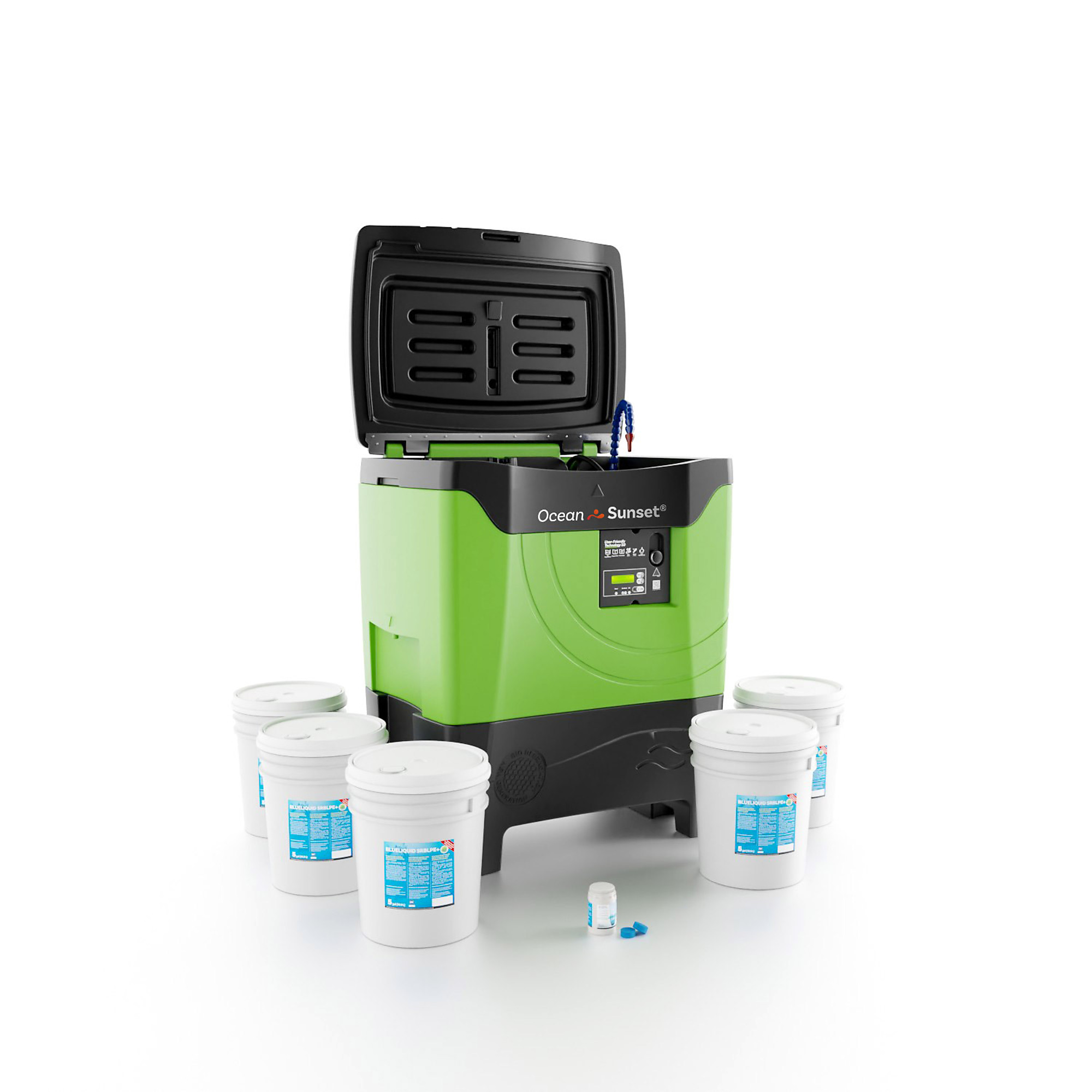 SRI-  Ocean Sunset - Biological Aqueous Parts Washer — 25-Gallon, Solvent-Free, Non-Toxic, Model Number: PFPAFO0006-23